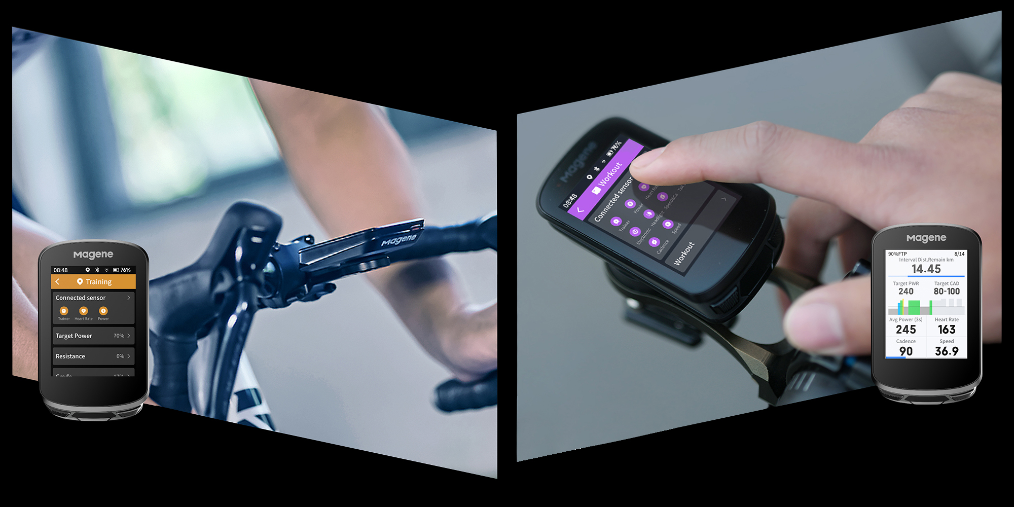 Licznik rowerowy Magene C506